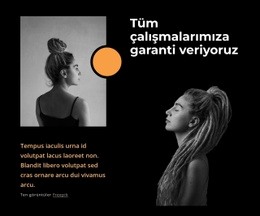 Çok ırklı Dreadlocks Salonu - Açılış Sayfası