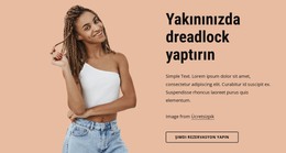 Dreadlock Yöntemlerini Dikkatlice Hazırlamak - HTML Kod Şablonu