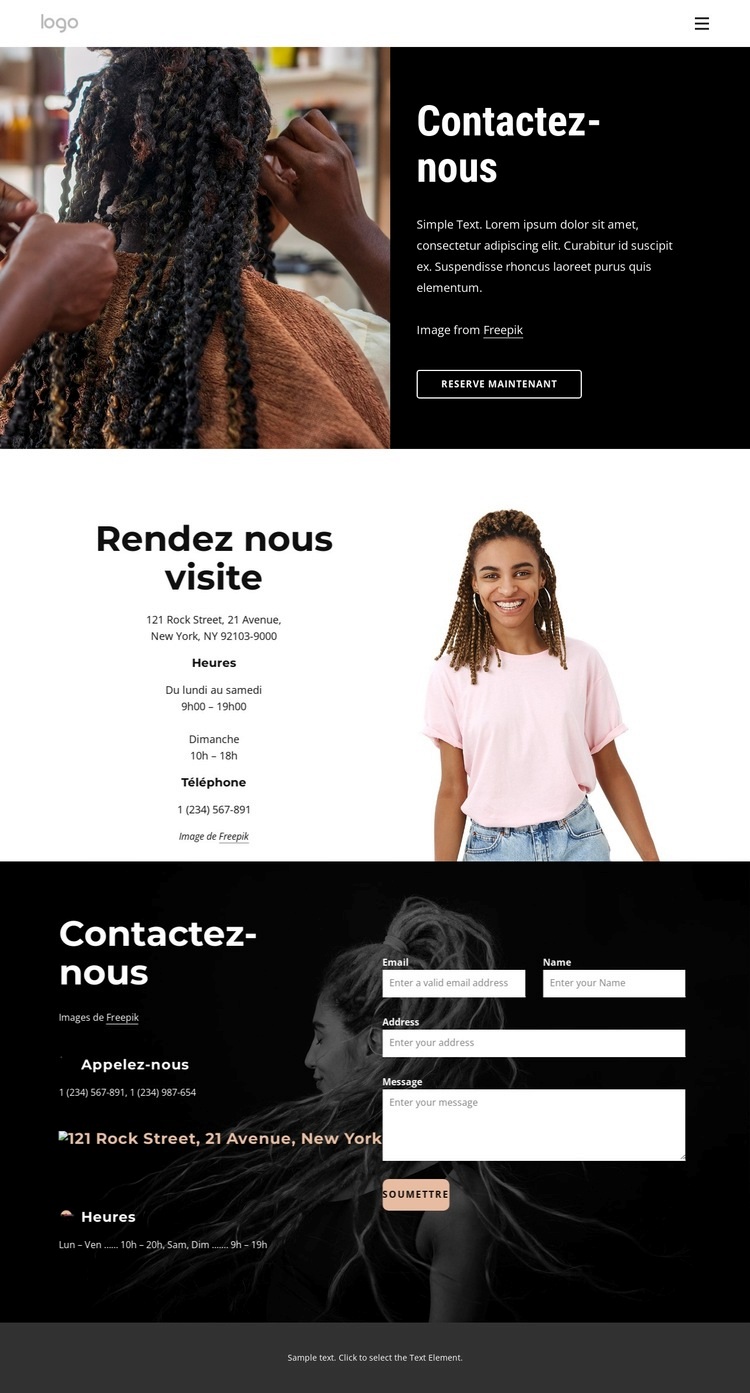 Nous offrons des services de haute qualité et soucieux du budget Conception de site Web