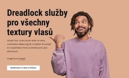 Dreadlock Služby Pro Všechny Textury Vlasů – Stažení Šablony HTML