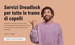 Servizi Dreadlock Per Tutte Le Trame Di Capelli - HTML Website Maker