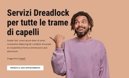 Progettazione Di Siti Web Servizi Dreadlock Per Tutte Le Trame Di Capelli Per Qualsiasi Dispositivo