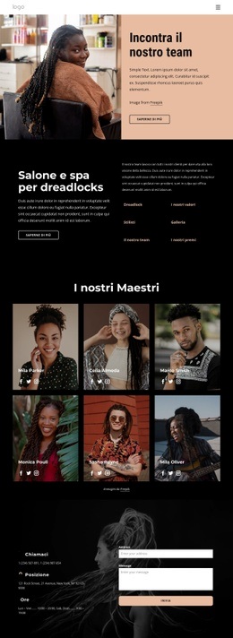 Incontra I Nostri Maestri Modelli Html5 Responsive Gratuiti