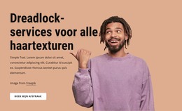 Dreadlock-Services Voor Alle Haartexturen