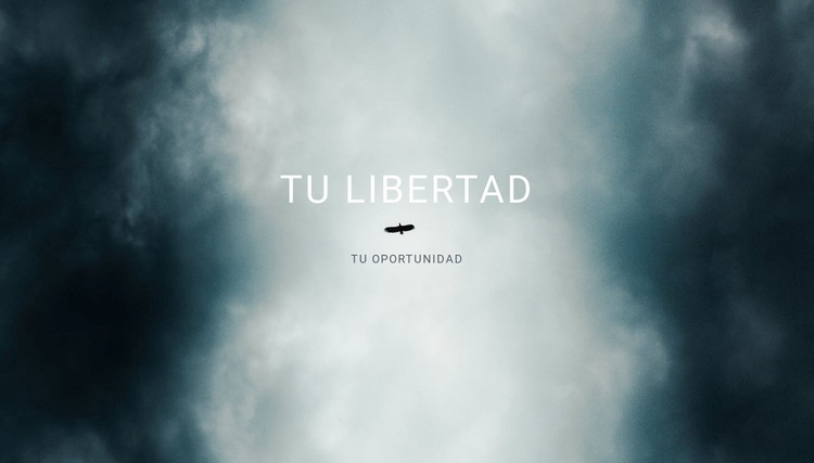 tu libertad Plantilla HTML5