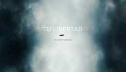 Tu Libertad - Arrastrar Y Soltar Una Plantilla De Página