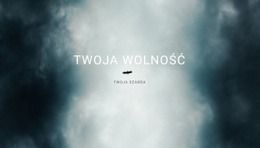 Twoja Wolność - Przeciągnij I Upuść Szablon Jednej Strony