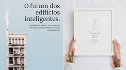 Edifícios Inteligentes - Maquete De Site Profissional