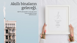 Akıllı Binalar - HTML Şablon Kodu