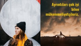 En Iyi Seyahat Rehberi Için Özel Tek Sayfalık Şablon