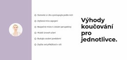 Seznam Našich Výhod Šablona Mřížky CSS