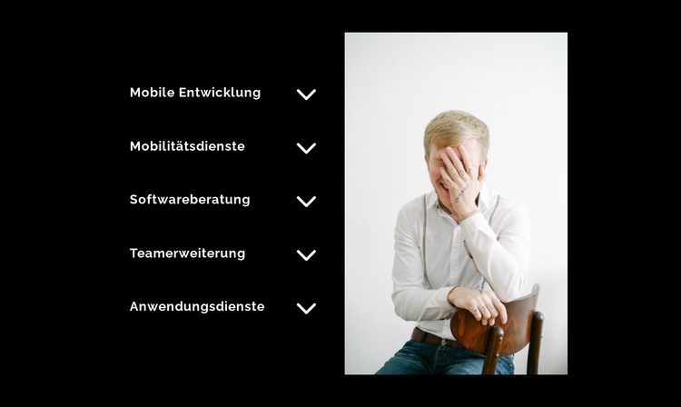 Der Arbeitsprozess Website design