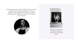 HTML5 Template Model Training School For Any Device