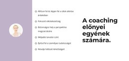 Előnyeink Listája – Csodálatos Sablon Létrehozása