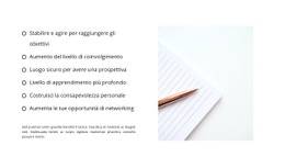 Un Elenco Ben Formato - HTML Page Maker