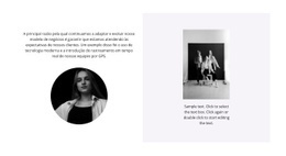 Escola De Treinamento De Modelo - Design Criativo De Sites Multiuso