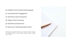 A Well-Formed List - Simple Webpage Design