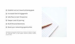 Exclusive Website Mockup For A Well-Formed List