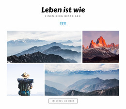 Leben Ist Wie – Joomla-Template Kostenlos Responsive