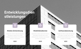 Drei Punkte Am Werk - Persönliche Website-Vorlage