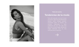 Tendencias De La Moda De Playa: Creador De Sitios Web Fácil De Usar