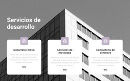 Plantilla HTML5 Más Creativa Para Tres Puntos En El Trabajo