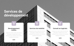 Trois Points Au Travail Site Web D'Entreprise