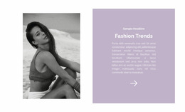Beach Fashion Trends - HTML Generator Online