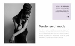 Fantastico Modello HTML5 Per Idee Moda Per Lo Spettacolo