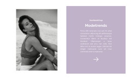 Strandmodetrends E-Commercesjabloon