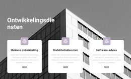 Drie Punten Op Het Werk WordPress-Thema