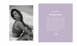 Strandmodetrends - Inspiratie Voor Mockups Voor Websites