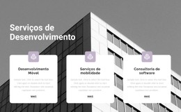 HTML5 Responsivo Para Três Pontos Em Ação