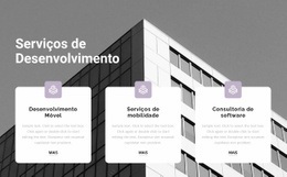 Modelo HTML5 Mais Criativo Para Três Pontos Em Ação