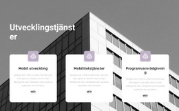 Tre Poäng På Jobbet - Responsiv HTML5-Mall