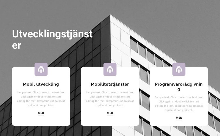 Tre poäng på jobbet WordPress -tema