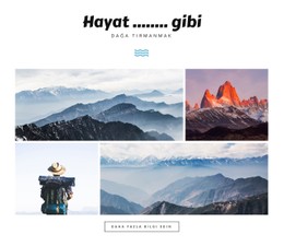 Hayat ........ Gibi HTML5 Ve CSS3 Şablonu