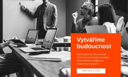 Vytváříme Budoucnost – Bezplatná Šablona Webových Stránek