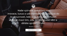 Luxusní Auto - Nejlepší HTML Šablona