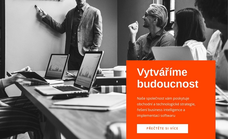 Vytváříme budoucnost Téma WordPress