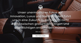 Luxusauto - Beste HTML-Vorlage