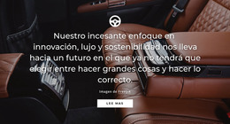 Carro De Lujo - Mejor Plantilla HTML