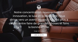 Voiture De Luxe - Belle Conception De Site Web