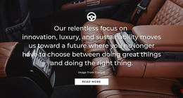 Luxury Car - Best HTML Template