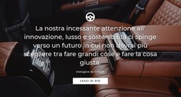 Macchina Di Lusso - Bellissimo Design Del Sito Web