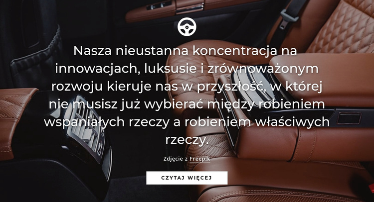 Luksusowy samochód Motyw WordPress