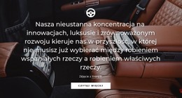 Luksusowy Samochód Szablon Witryny CSS