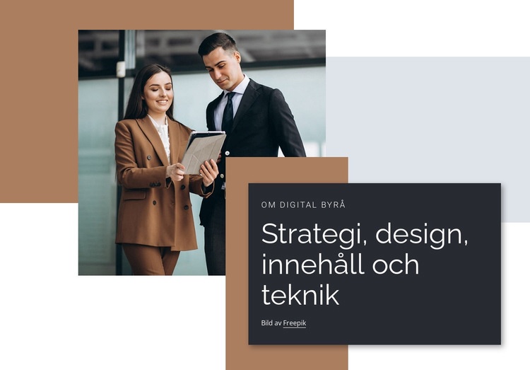 Design, innehåll, marknadsföring WordPress -tema