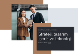 Tasarım, Içerik, Pazarlama Için Premium WordPress Teması