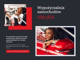 Wypożyczalnia Samochodów Szablon CSS